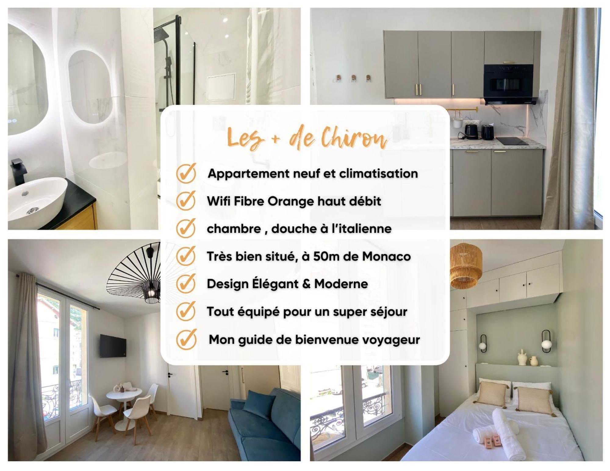 Appartement Moderne Climatise Monaco Vue Mer Cap-d'Ail Exteriér fotografie